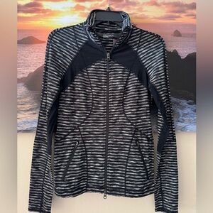 Zella/ Women/Activewear Track Slim Fit Black&Gray Jacket/ S/ NWT